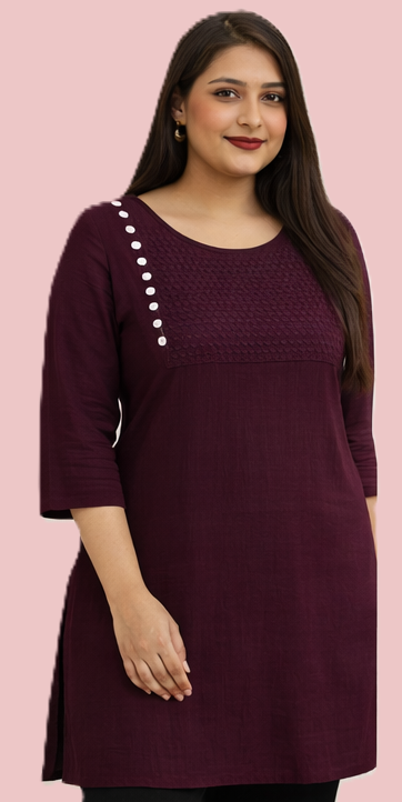 Dual tone Kurti - Image 3