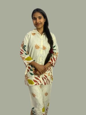 Floral Kurti Style Co-ord set